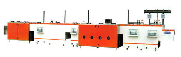 大冈电子设备生产的磨板机生产线